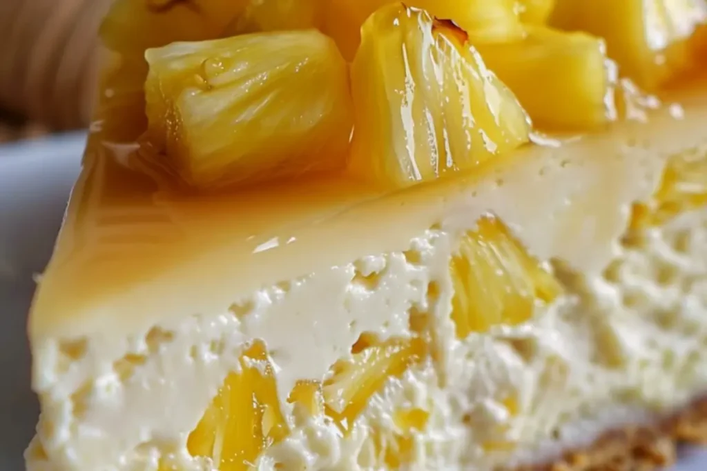 Cheesecake de Piña para el Cielo