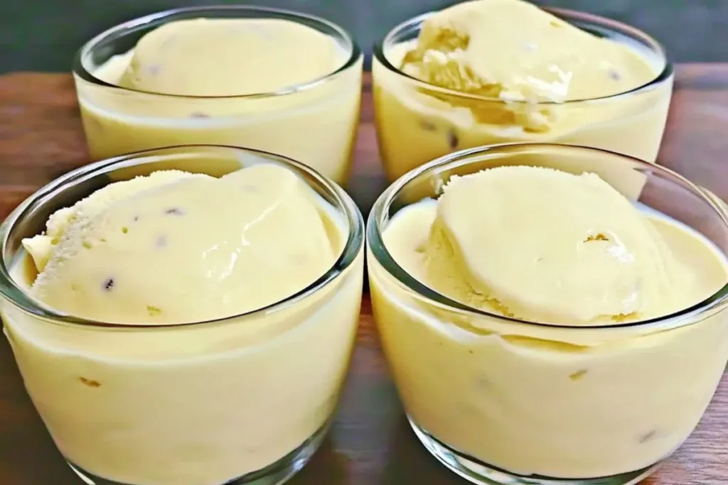 Helado Casero de Maracuyá
