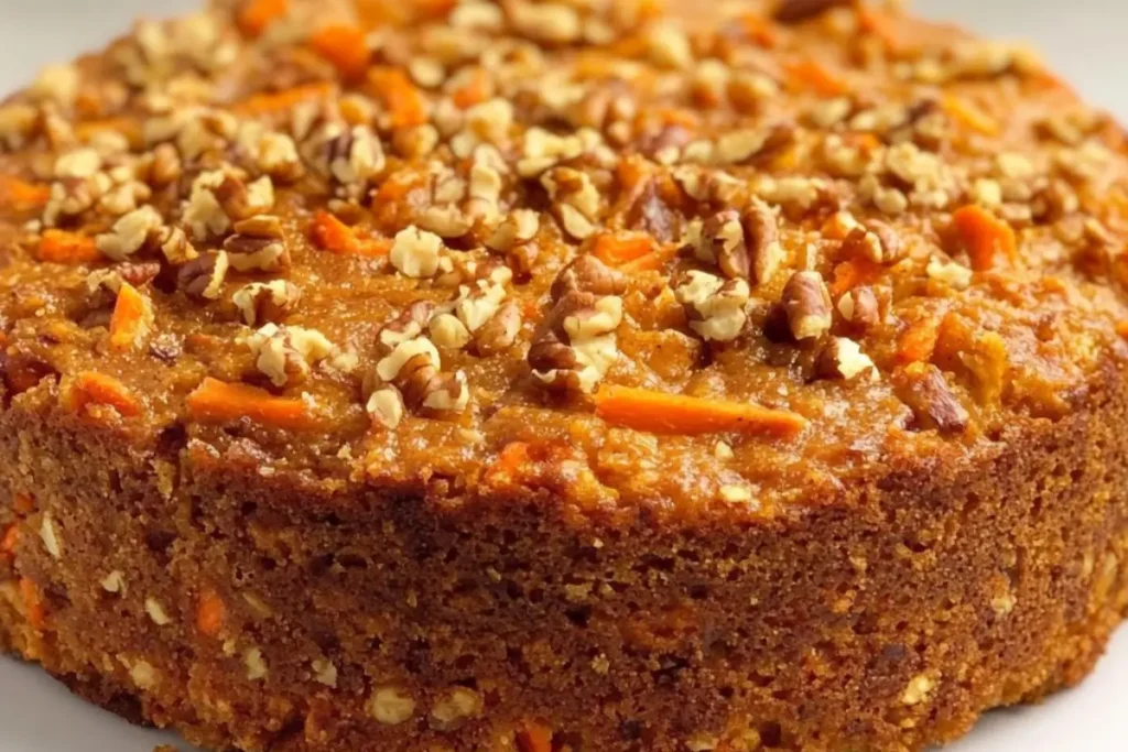 Tarta de Avena y Zanahoria