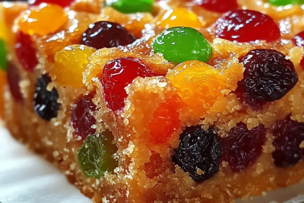Pastel Tradicional de Frutas Navideño