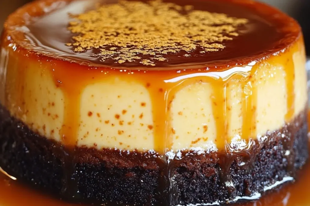 Chocoflan Casero