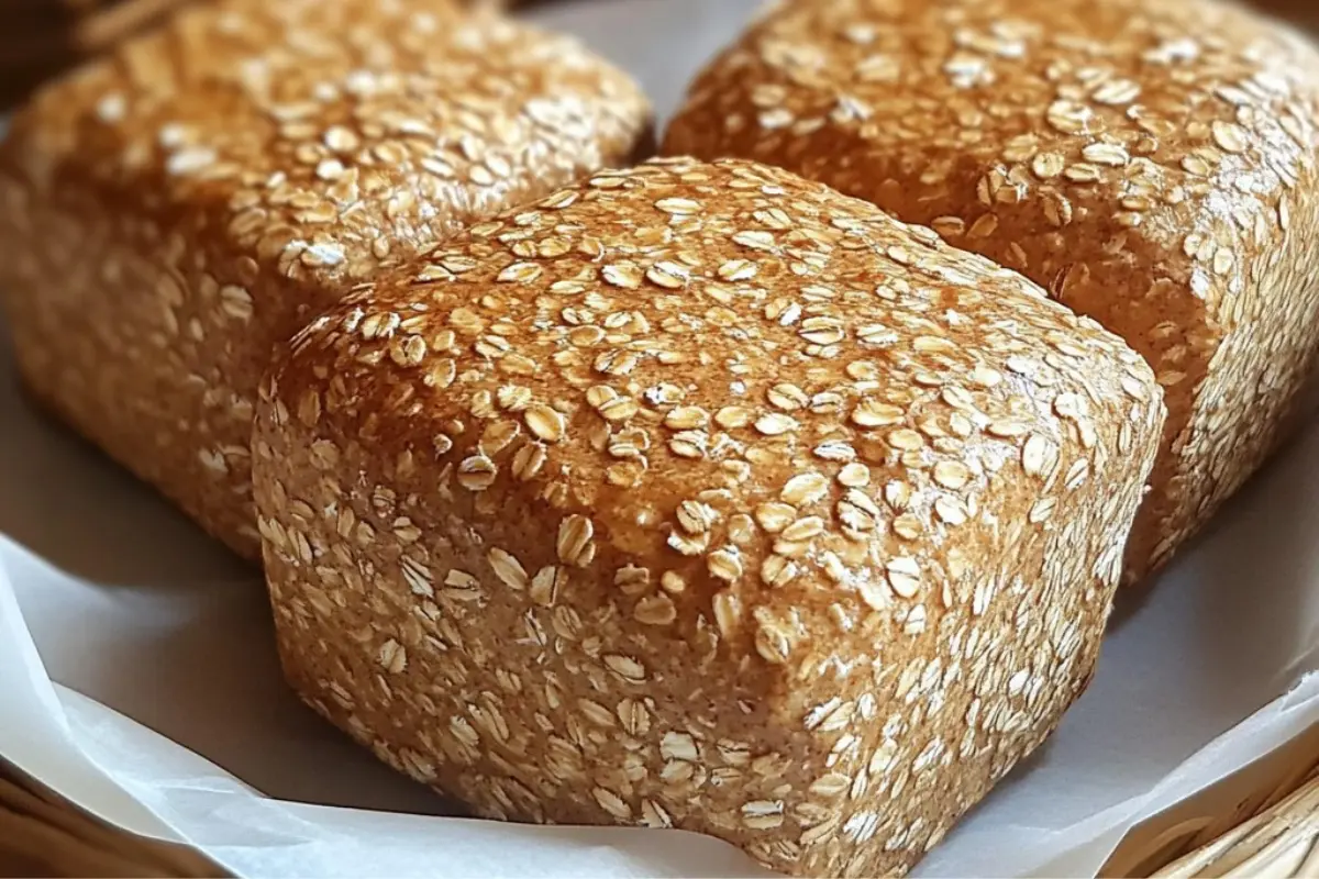 Pan de avena y chía sin harina